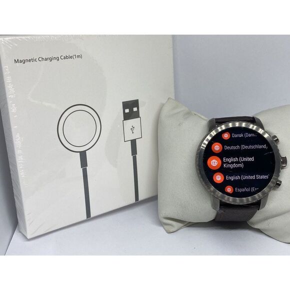 Fossil Gen 3 Authentic Genuine Smart Watch Custom Band FTW4001 DC739 - Picture 1 of 12